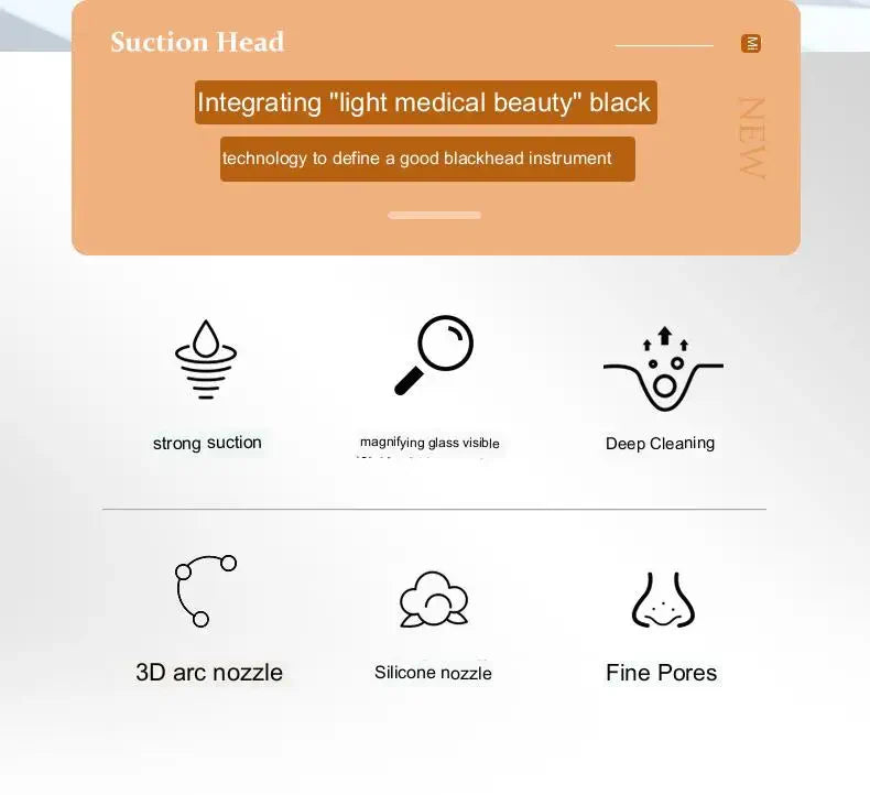 Zeenah™ Blackhead Suction Machine | زينة™ جهاز شفط الرؤوس السوداء