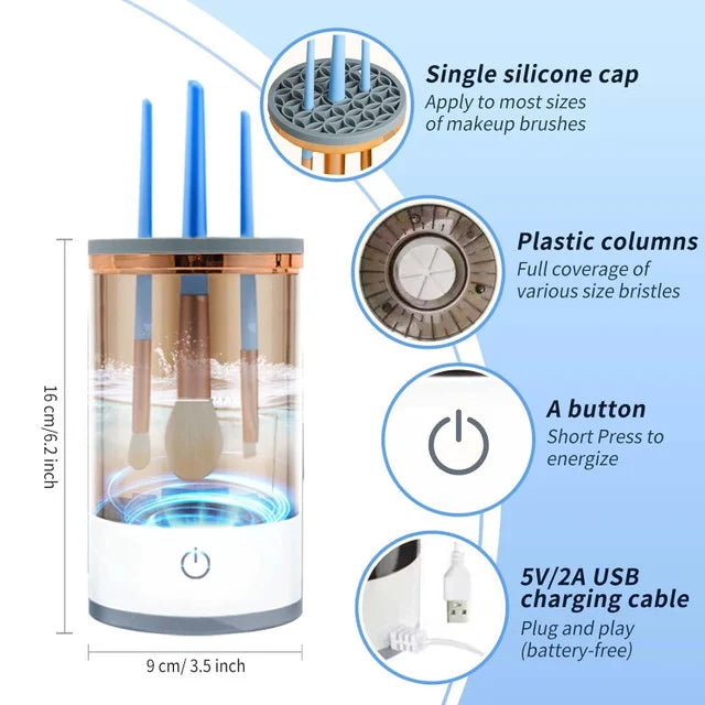 Zeenah™ Makeup Brush Cleaner | زينة™ منظف فرش المكياج