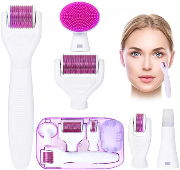 Zeenah™ 6-in-1 Derma Roller System | زينة™ نظام ديرما رولر 6 في 1
